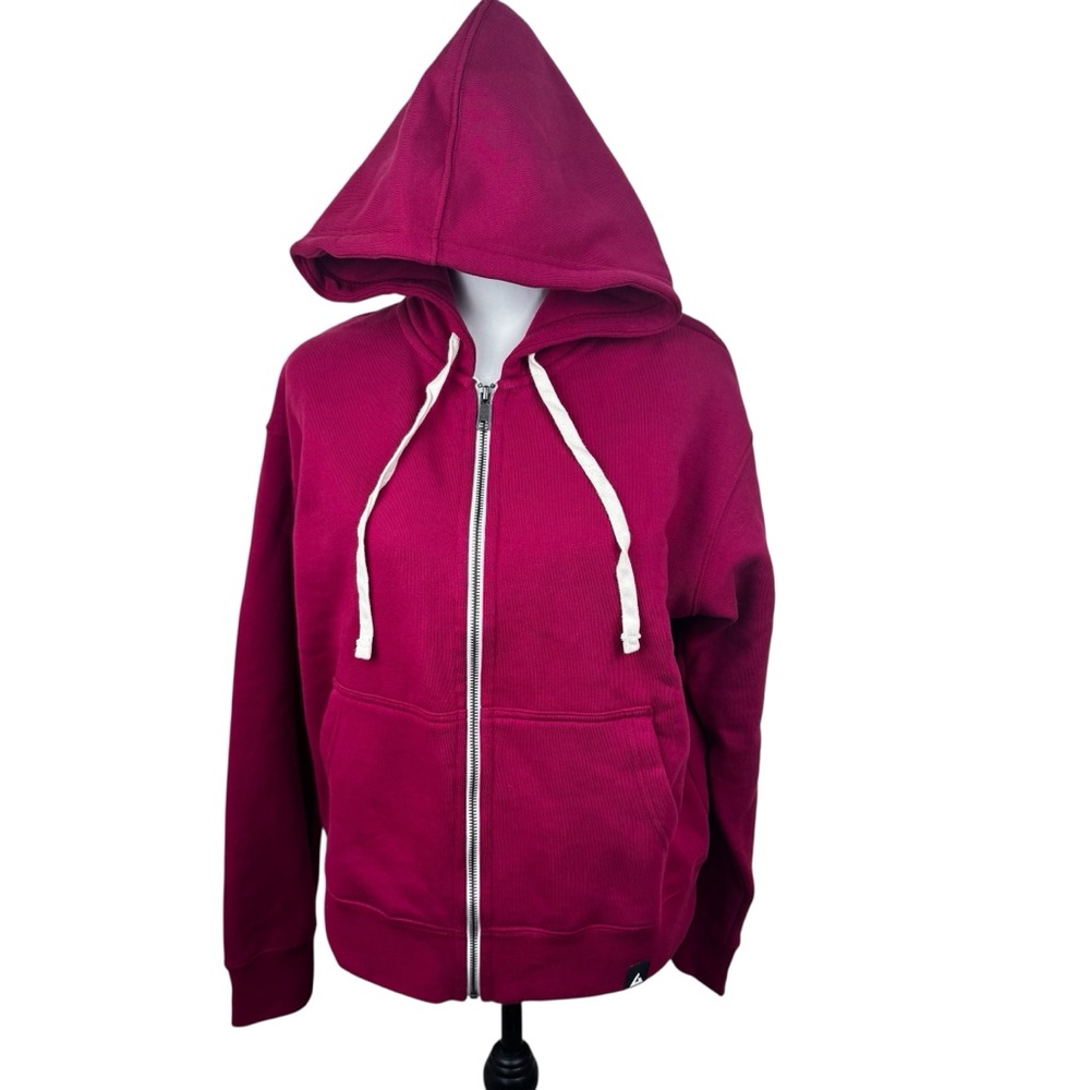 NEW American Giant Women’s Midweight Fleece Full Zip Hoodie Style Jacket Medium